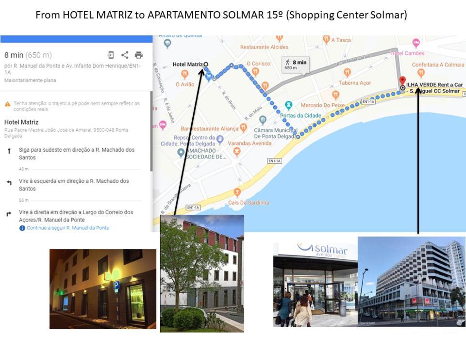Apartamentos Solmar 15º Ponta Delgada 외부 사진